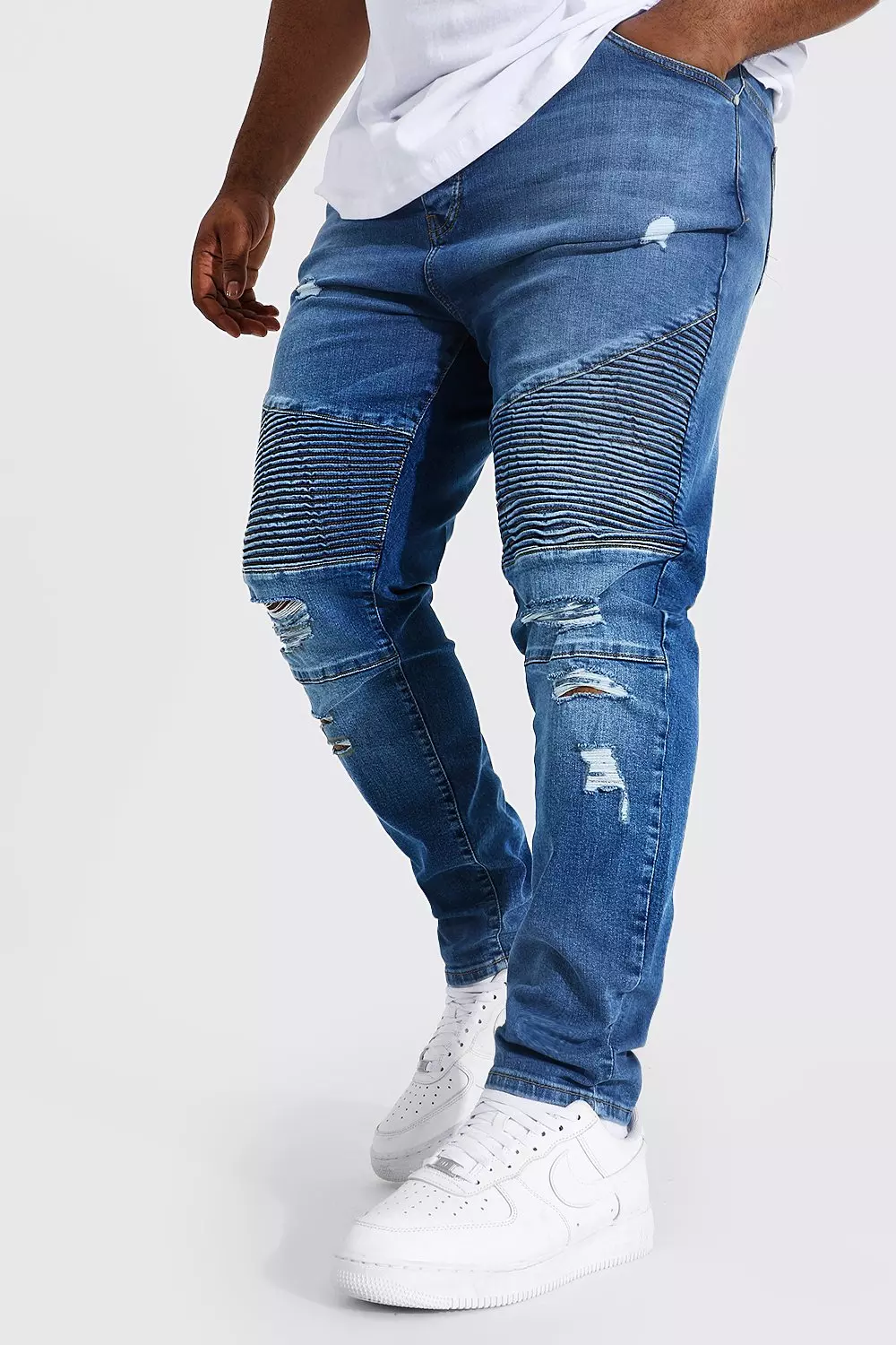 Skinny 2025 biker jeans